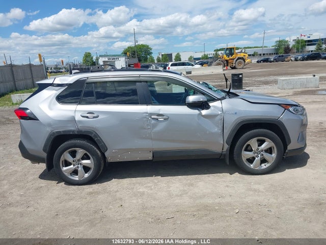 12632793 :رقم المزاد ، 2T3DWRFV5LW049721 vin ، 2020 Toyota Rav4 Hybrid Limited مزاد بيع