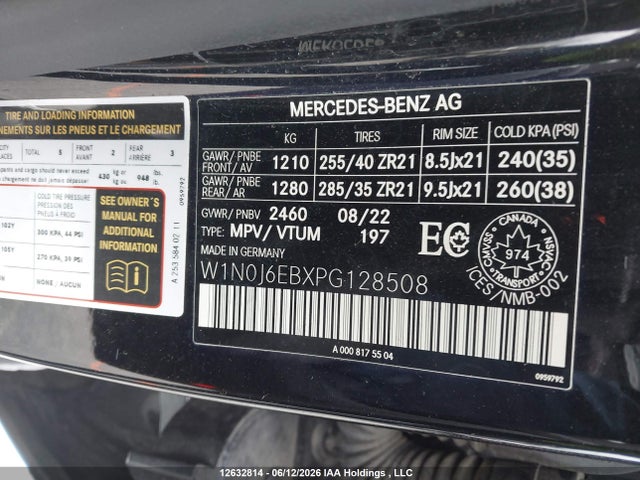 W1N0J6EBXPG128508 Mercedes-Benz Amg Glc 43 Coupe 4matic