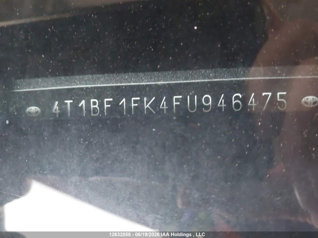 Aukcja sprzedaży 2015 Toyota Camry Le/xle/se/xse, vin: 4T1BF1FK4FU946475, numer aukcji: 12632858