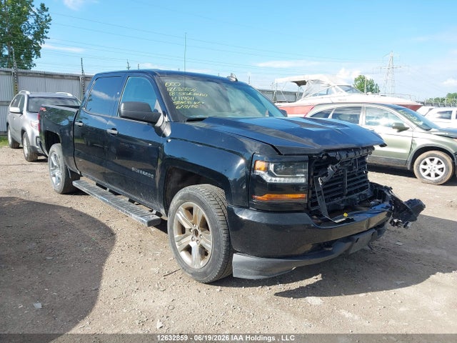 12632859 :رقم المزاد ، 3GCUKPEC0JG119011 vin ، 2018 Chevrolet Silverado 1500 Custom مزاد بيع