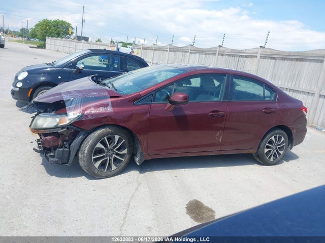 12632883 :رقم المزاد ، 2HGFB2F52DH006677 vin ، 2013 Honda Civic Lx مزاد بيع