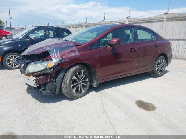 12632883 :رقم المزاد ، 2HGFB2F52DH006677 vin ، 2013 Honda Civic Lx مزاد بيع