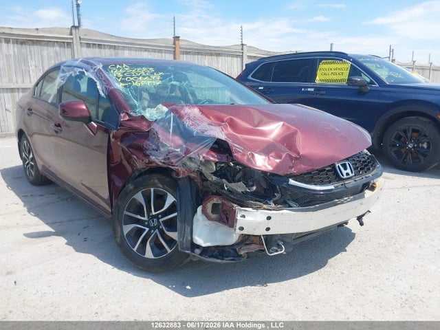 12632883 :رقم المزاد ، 2HGFB2F52DH006677 vin ، 2013 Honda Civic Lx مزاد بيع