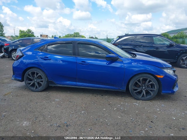2017 Honda Civic Sport მანქანა იყიდება აუქციონზე, vin: SHHFK7G44HU302831, აუქციონის ნომერი: 12632894