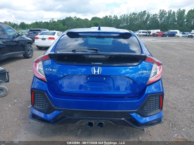 2017 Honda Civic Sport მანქანა იყიდება აუქციონზე, vin: SHHFK7G44HU302831, აუქციონის ნომერი: 12632894