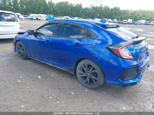 2017 Honda Civic Sport მანქანა იყიდება აუქციონზე, vin: SHHFK7G44HU302831, აუქციონის ნომერი: 12632894
