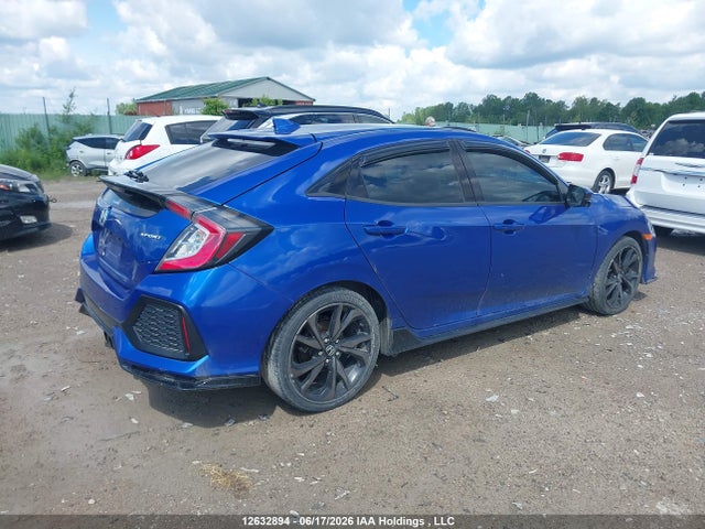2017 Honda Civic Sport მანქანა იყიდება აუქციონზე, vin: SHHFK7G44HU302831, აუქციონის ნომერი: 12632894