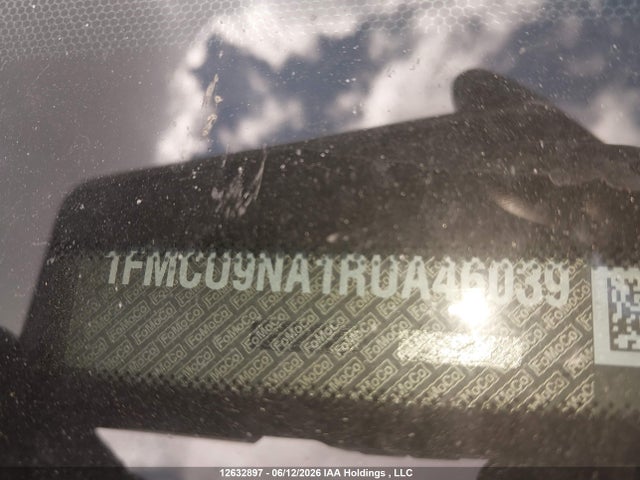 2024 Ford Escape St-line Select მანქანა იყიდება აუქციონზე, vin: 1FMCU9NA1RUA46039, აუქციონის ნომერი: 12632897