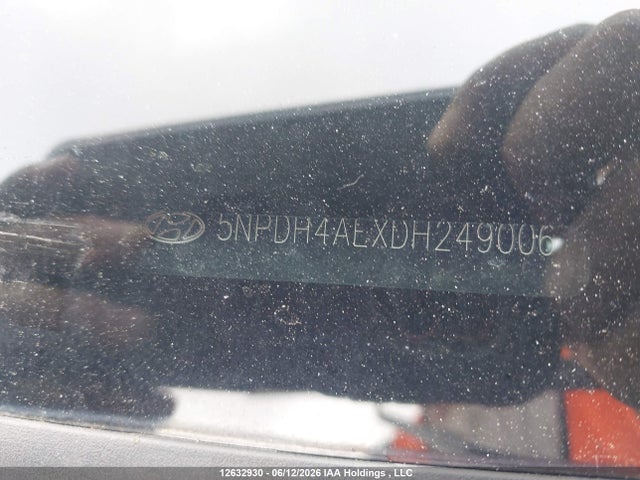 12632930 :رقم المزاد ، 5NPDH4AEXDH249006 vin ، 2013 Hyundai Elantra مزاد بيع