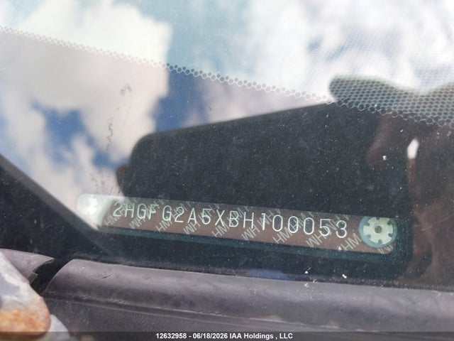 Aukcja sprzedaży 2011 Honda Civic, vin: 2HGFG2A5XBH100053, numer aukcji: 12632958