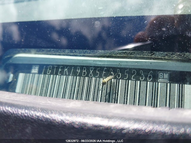 Aukcja sprzedaży 2005 Gmc Sierra 1500 Sl/sle/slt, vin: 1GTEK19B85E335236, numer aukcji: 12632972