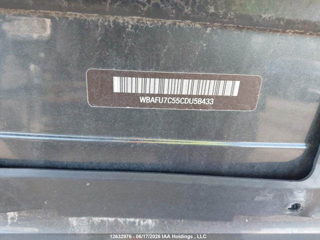 Aukcja sprzedaży 2012 Bmw 535 Xi, vin: WBAFU7C55CDU58433, numer aukcji: 12632976