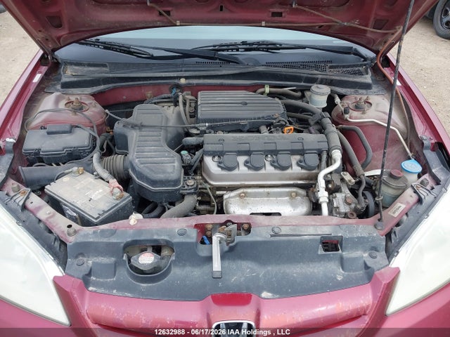 2005 Honda Civic Se მანქანა იყიდება აუქციონზე, vin: 2HGES16365H009460, აუქციონის ნომერი: 12632988