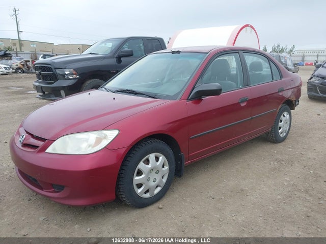 2005 Honda Civic Se მანქანა იყიდება აუქციონზე, vin: 2HGES16365H009460, აუქციონის ნომერი: 12632988