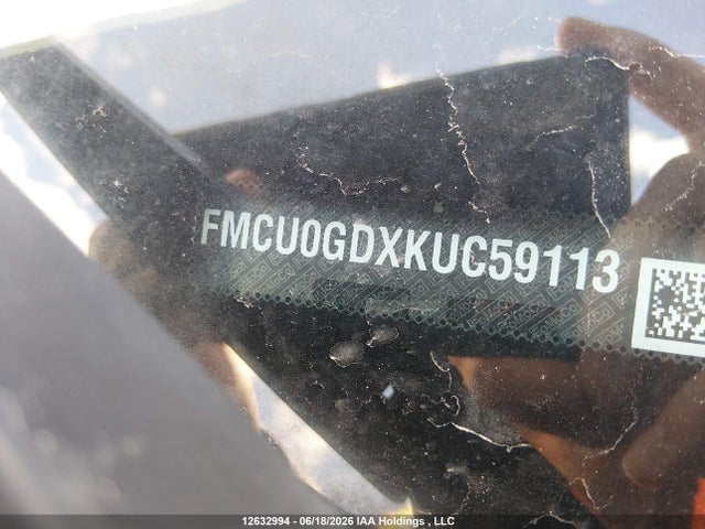 Ford ESCAPE SE 2019 1FMCU0GDXKUC59113 Image 19