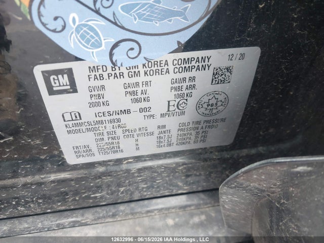 Buick Encore Gx Awd Preferred 2021 KL4MMCSL5MB116930 Image 18