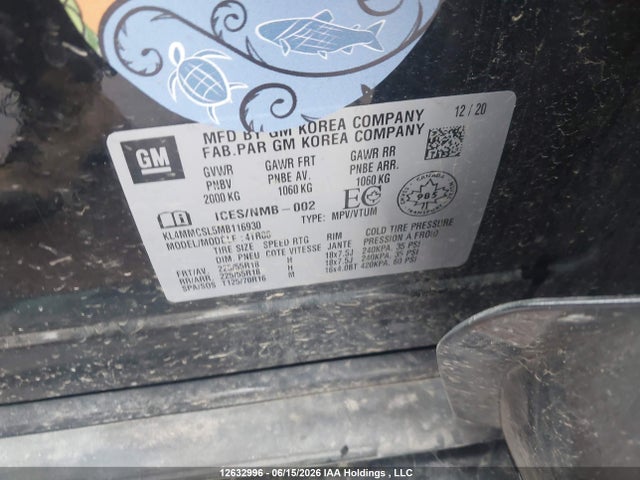 Buick Encore Gx Awd Preferred 2021 KL4MMCSL5MB116930 Image 9