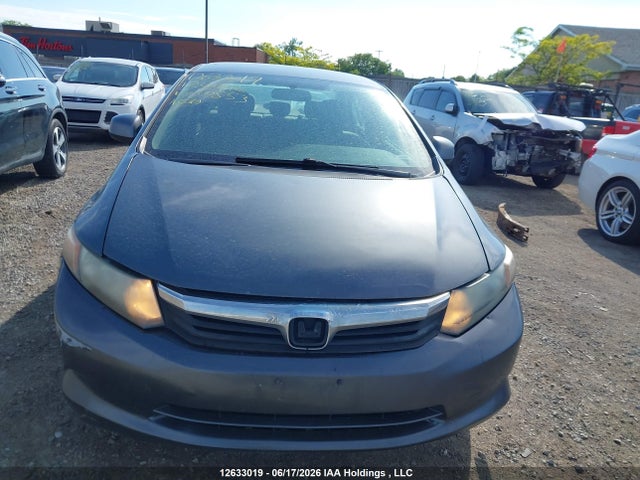 2012 Honda Civic Lx მანქანა იყიდება აუქციონზე, vin: 2HGFB2F43CH110553, აუქციონის ნომერი: 12633019