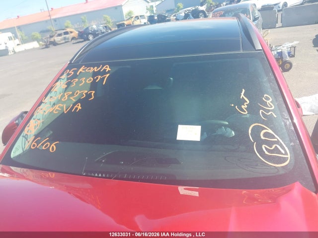 Aukcja sprzedaży 2025 Hyundai Kona Electric Preferred With Ultimate Package, vin: KM8HE3A61SU018233, numer aukcji: 12633031