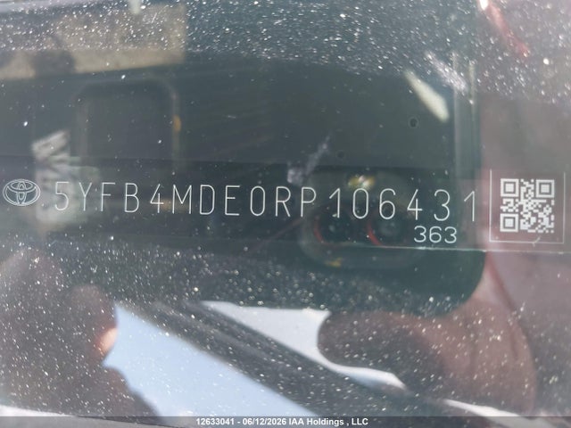 Продаж на аукціоні авто 2024 Toyota Corolla L, vin: 5YFB4MDE0RP106431, номер лоту: 12633041