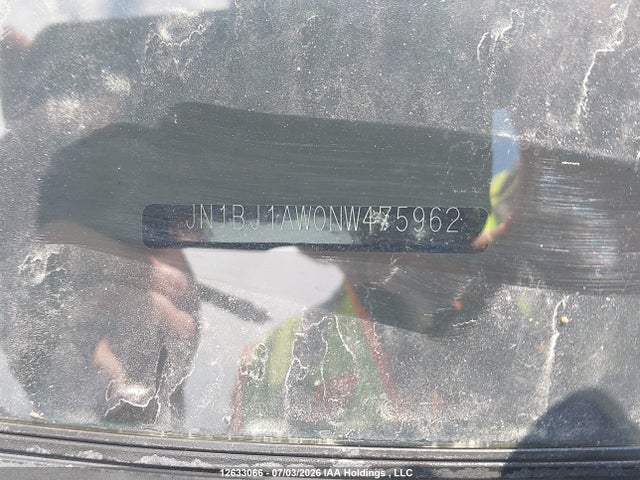 12633066 :رقم المزاد ، JN1BJ1AW0NW475962 vin ، 2022 Nissan Qashqai S مزاد بيع