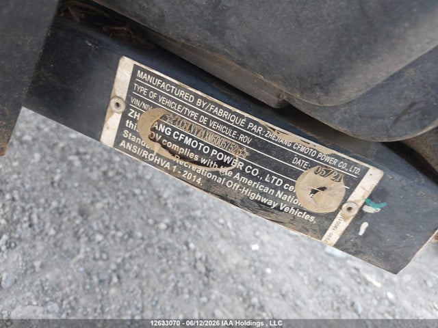 Cfmoto Zforce 2021 LCELVYZ1XM6005752 Image 18