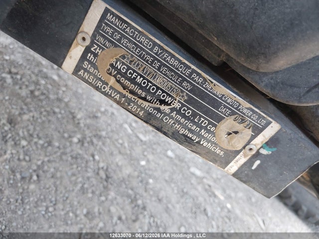Cfmoto Zforce 2021 LCELVYZ1XM6005752 Image 9
