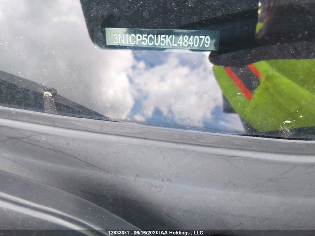 Aukcja sprzedaży 2019 Nissan Kicks S/sr/sv, vin: 3N1CP5CU5KL484079, numer aukcji: 12633081