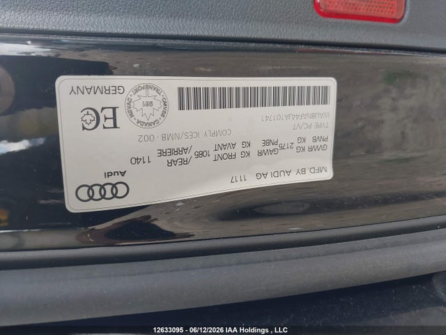 WAUBNAF44JA101741 Audi A4 2.0t Progressiv
