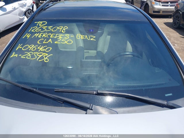 12633098 :رقم المزاد ، WDDSJ4EB7EN096460 vin ، 2014 Mercedes-benz Cla 250 مزاد بيع