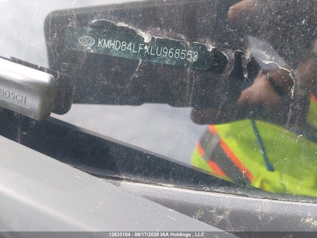 12633104 :رقم المزاد ، KMHD84LFXLU968553 vin ، 2020 Hyundai Elantra Preferred With Sun And Safety Package Auto Ivt مزاد بيع