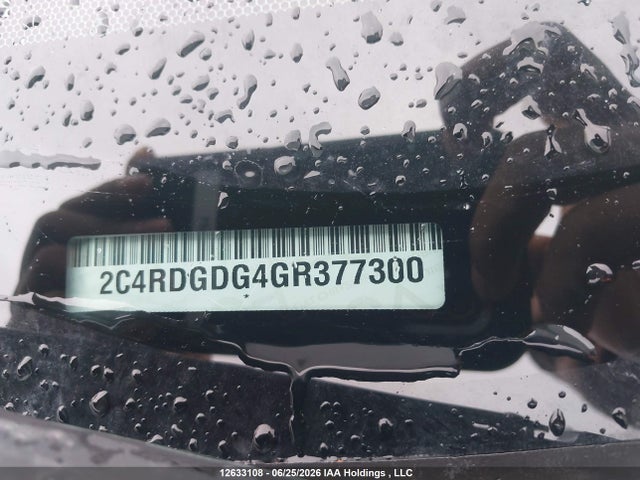 Dodge Grand Caravan Crew 2016 2C4RDGDG4GR377300 Image 18
