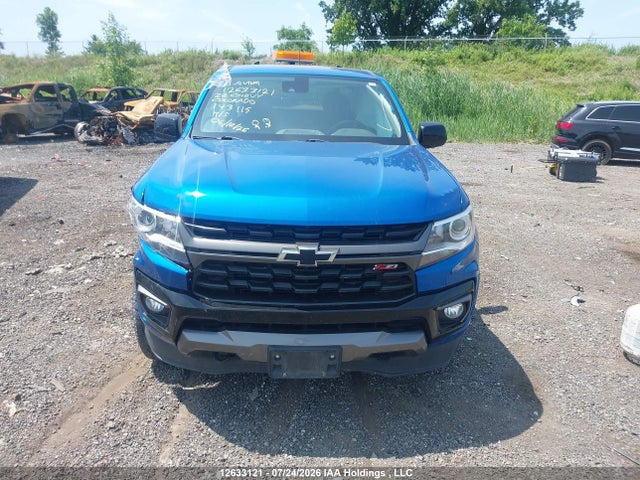 12633121 :رقم المزاد ، 1GCGTDEN2N1143115 vin ، 2022 Chevrolet Colorado Z71 مزاد بيع