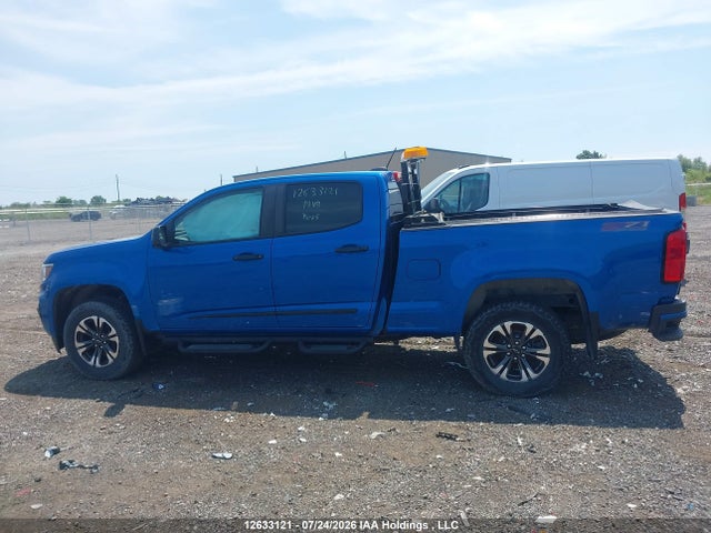 12633121 :رقم المزاد ، 1GCGTDEN2N1143115 vin ، 2022 Chevrolet Colorado Z71 مزاد بيع