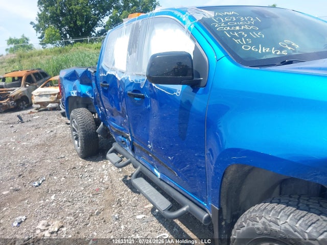 12633121 :رقم المزاد ، 1GCGTDEN2N1143115 vin ، 2022 Chevrolet Colorado Z71 مزاد بيع