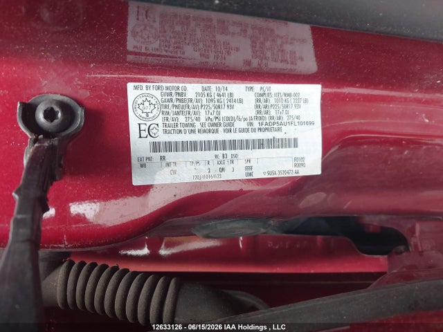 Продажа на аукционе авто 2015 Ford C-max Hybrid, vin: 1FADP5AU1FL101699, номер лота: 12633126