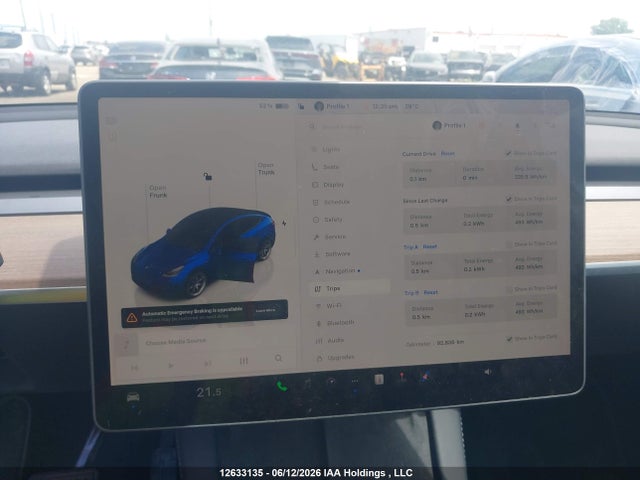 Aukcja sprzedaży 2022 Tesla Model Y, vin: 7SAYGDEE4NF576261, numer aukcji: 12633135