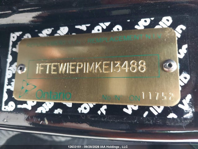 Ford F-150 Lariat 2021 1FTEW1EP1MKE13488 Image 9