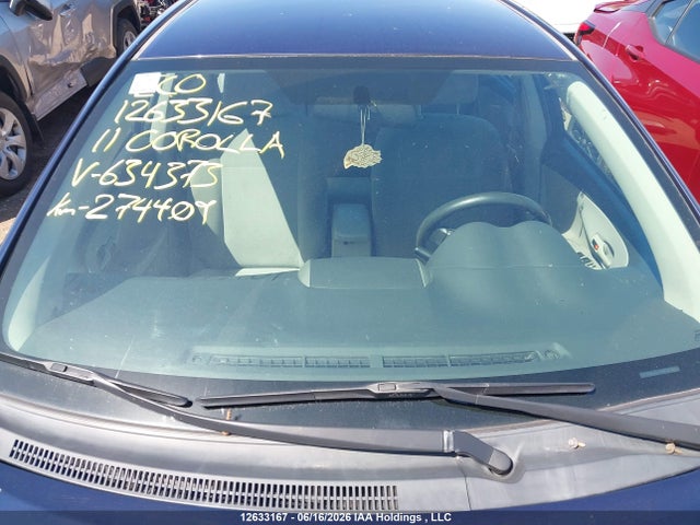 12633167 :رقم المزاد ، 2T1BU4EE5BC634373 vin ، 2011 Toyota Corolla Ce مزاد بيع