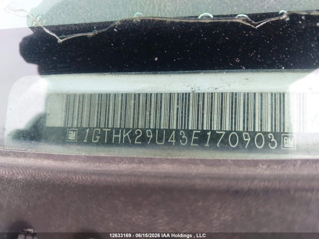 Продажа на аукционе авто 2003 Gmc Sierra 2500hd Sl/sle/slt, vin: 1GTHK29U43E170903, номер лота: 12633169