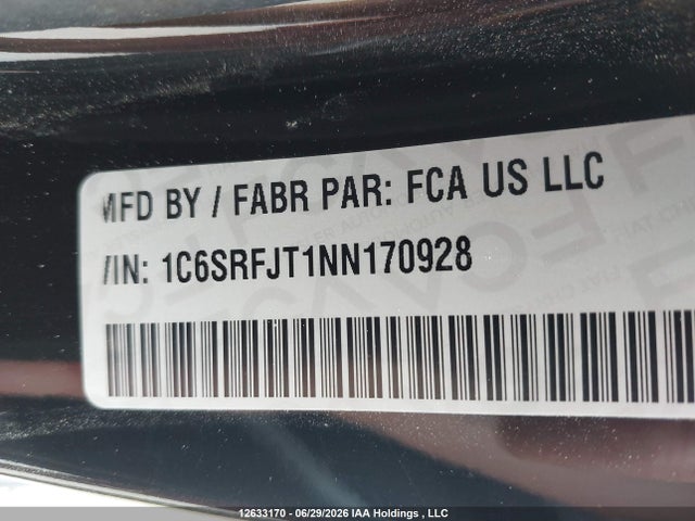 Dodge RAM 1500 2022 1C6SRFJT1NN170928 Image 19