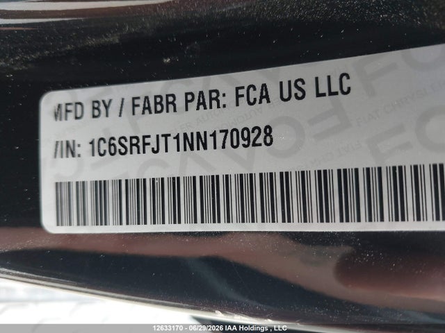 Dodge RAM 1500 2022 1C6SRFJT1NN170928 Image 9