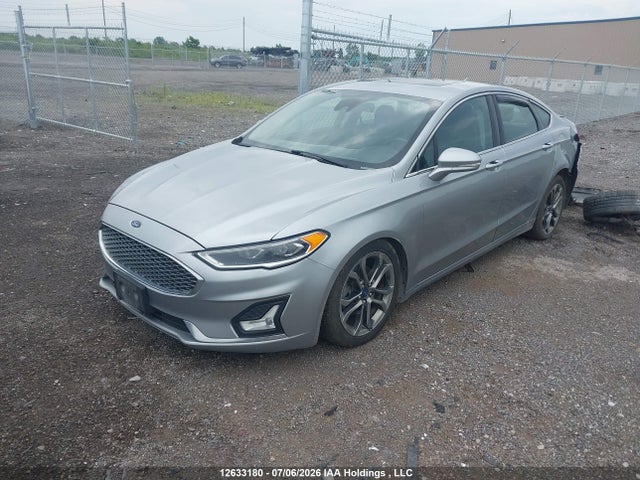 12633180 :رقم المزاد ، 3FA6P0RU5LR129714 vin ، 2020 Ford Fusion Titanium مزاد بيع