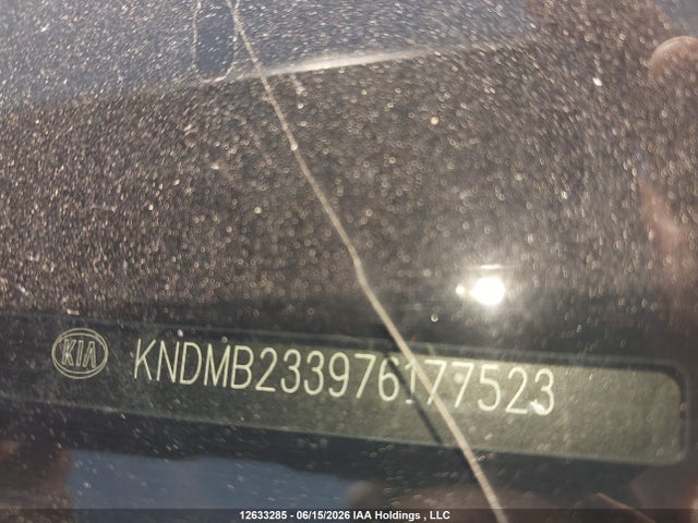 2007 Kia Sedona Ex/lx მანქანა იყიდება აუქციონზე, vin: KNDMB233976177523, აუქციონის ნომერი: 12633285