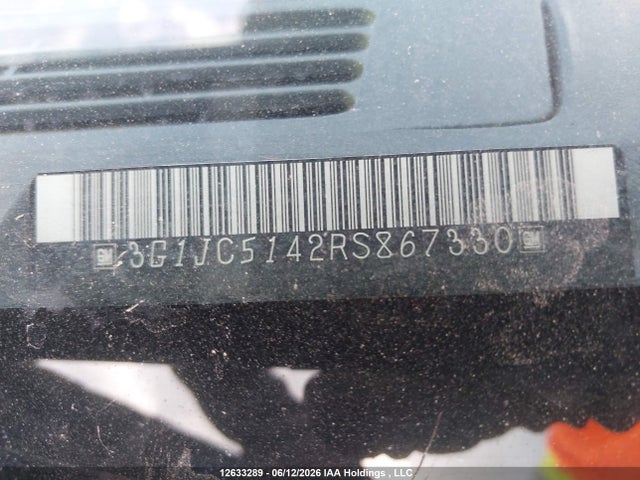 Продаж на аукціоні авто 1994 Chevrolet Cavalier Vl/rs, vin: 3G1JC5142RS867330, номер лоту: 12633289