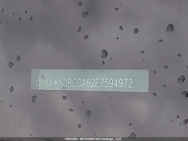 12633292 :رقم المزاد ، KNDPCCA62E7594972 vin ، 2014 Kia Sportage مزاد بيع
