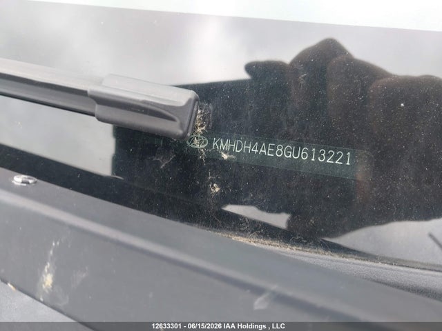 12633301 :رقم المزاد ، KMHDH4AE8GU613221 vin ، 2016 Hyundai Elantra Sport Appearance مزاد بيع