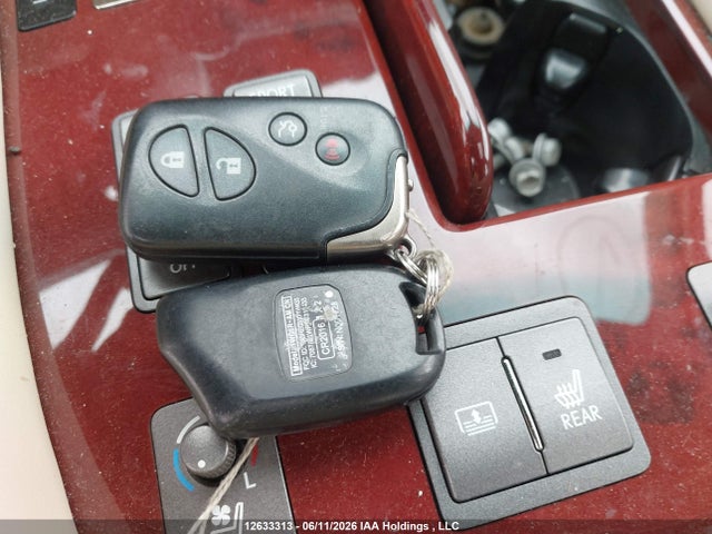 12633313 :رقم المزاد ، JTHCL46F395002976 vin ، 2009 Lexus Ls 460 مزاد بيع