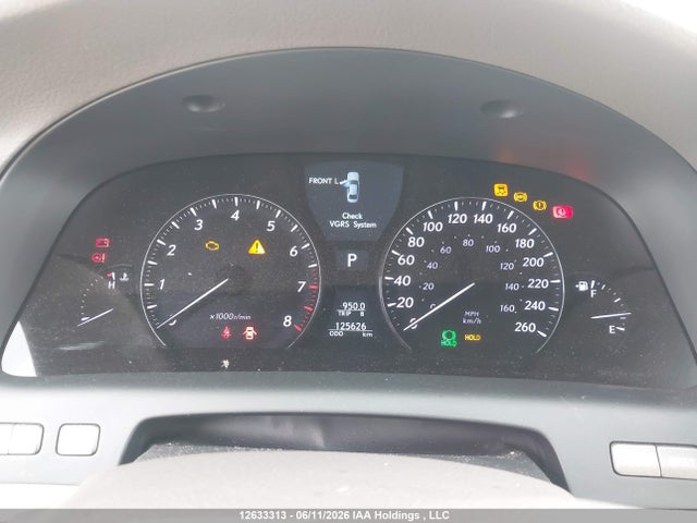 12633313 :رقم المزاد ، JTHCL46F395002976 vin ، 2009 Lexus Ls 460 مزاد بيع