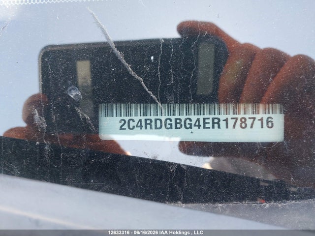 Dodge Grand Caravan Se/sxt 2014 2C4RDGBG4ER178716 Image 9
